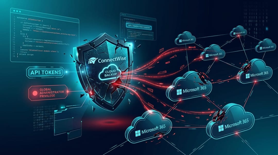 供应链信任黑洞:ConnectWise 凭证泄露与 Microsoft 365 用户威胁